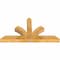 Ekena Millwork Richland Rough Sawn Timber Gable Bracket, Western Red Cedar, 48"W x 26"H x 4"D x 4"F, 13/12 Pitch GBW048X26X0404RIC00RWR - alternate 2